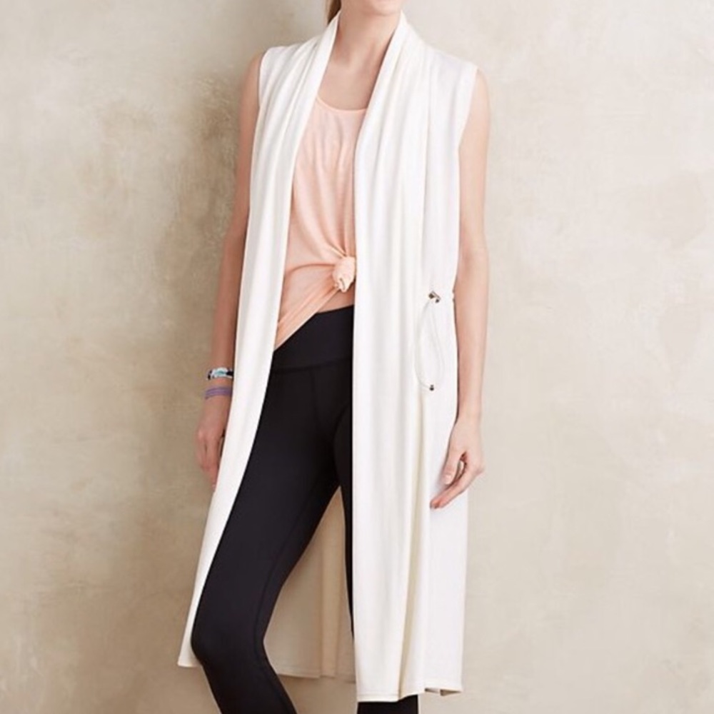 Anthropologie Saturday Sunday long vest XS